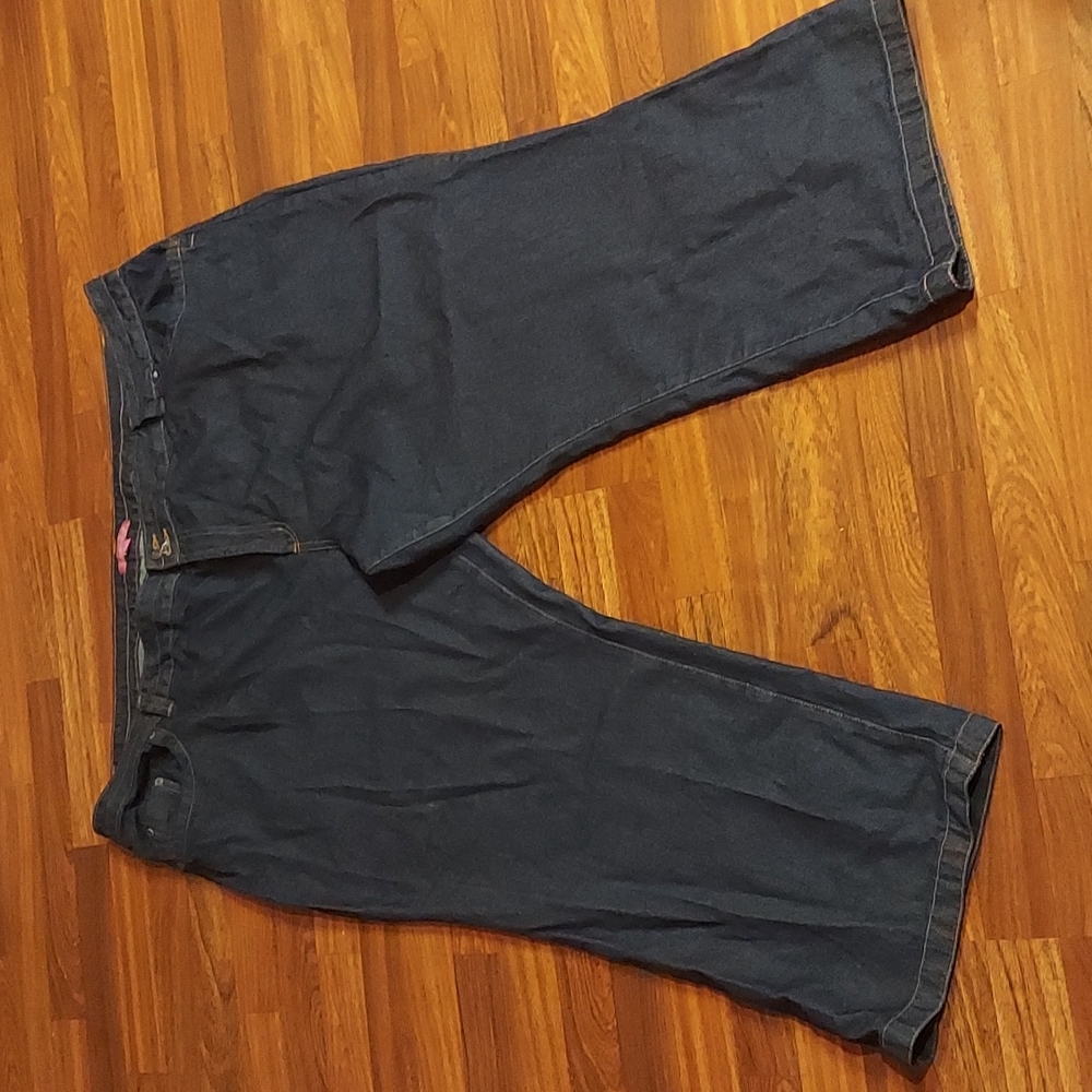 Woman Within Wide Leg Jeans